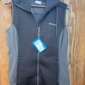 Columbia Dark Gray Quilted Vest